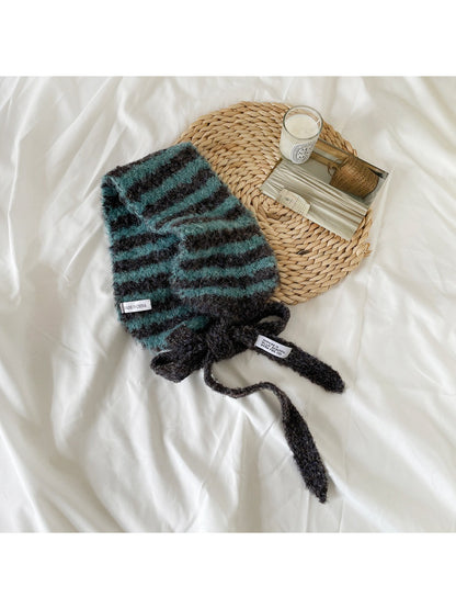 Scarvii - Cozy Winter Striped Knit Scarf