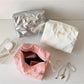 Cosbai - Minimal Embossed Storage Makeup Bag