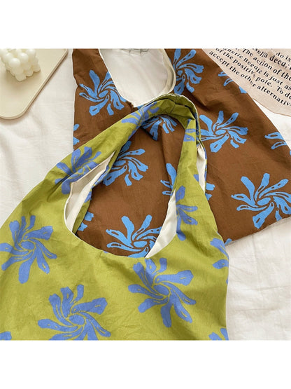 Cosbai - Soft Printed Everyday Shoulder Bag