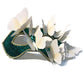 Bauai - Dramatic Delicate Green Butterfly Half-Face Mask