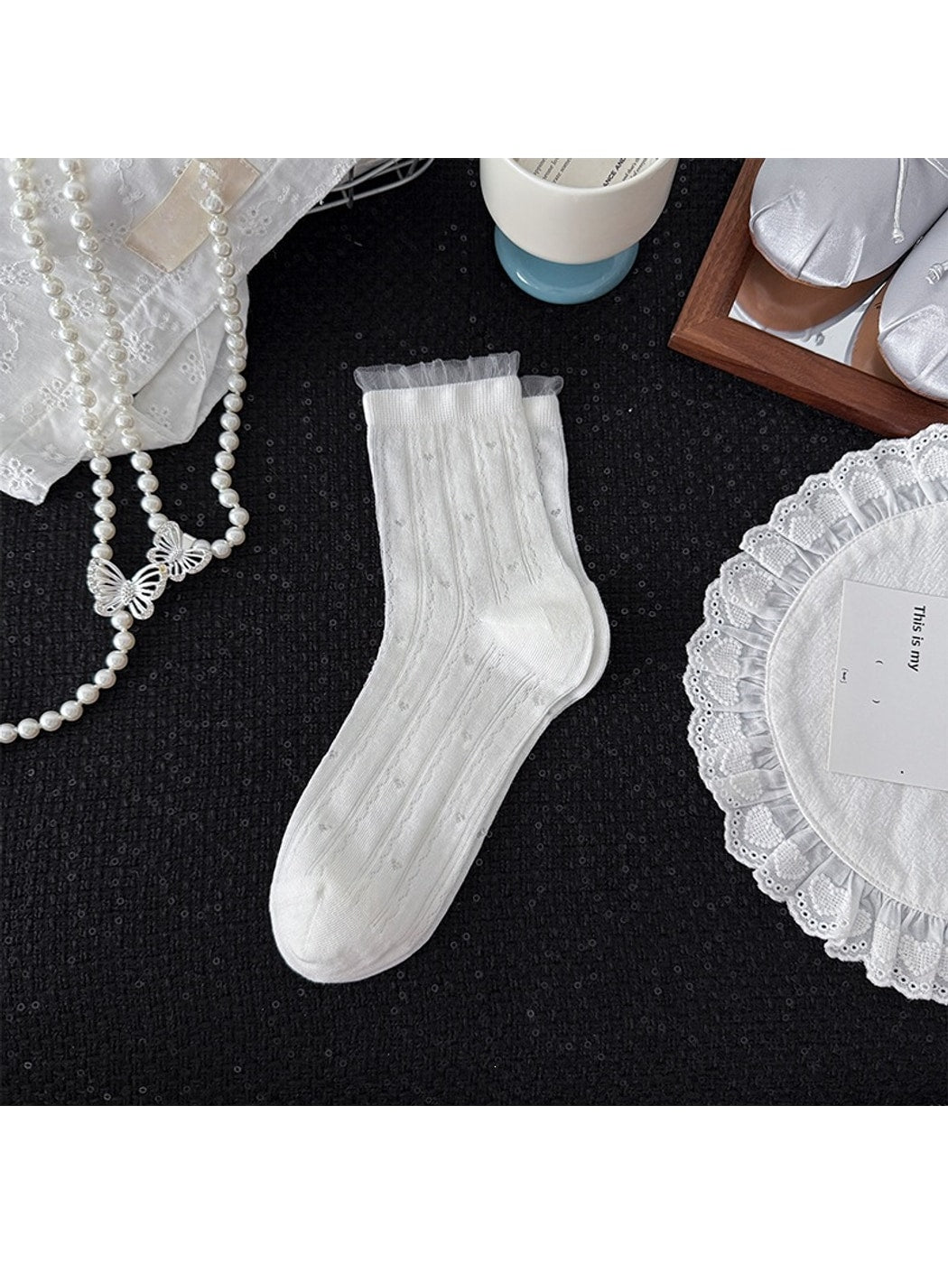 Rufia - Lightweight Everyday Crew Socks