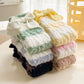 Rufia - Colorful Striped Bowknot Toweling Socks