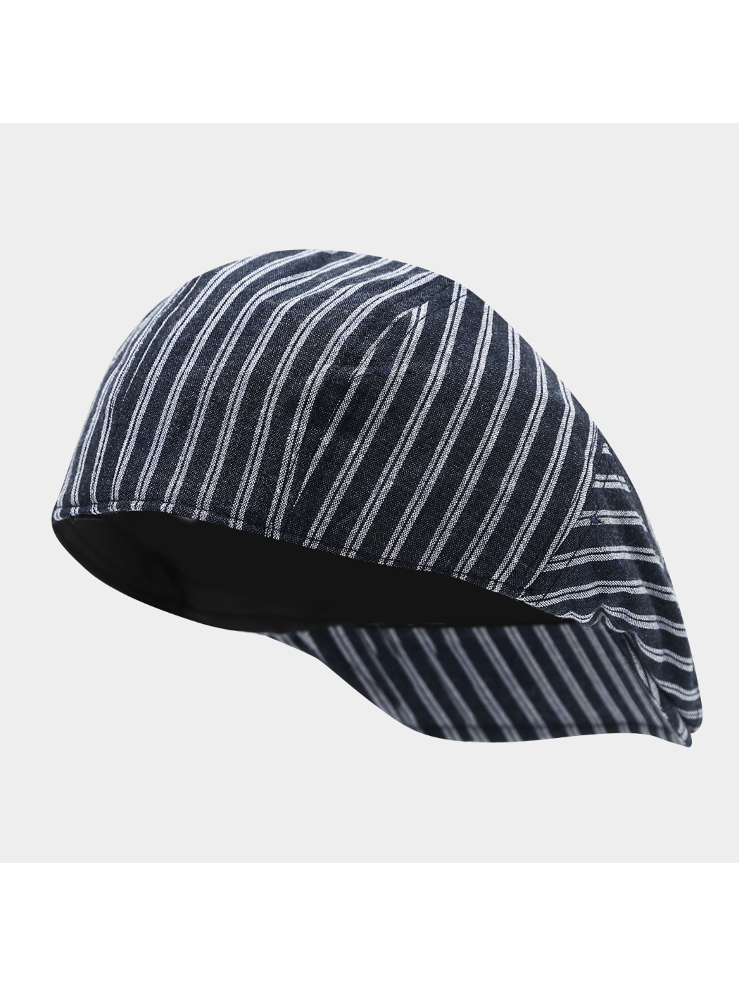 Haila - Stripe Patchwork Newsboy Cap