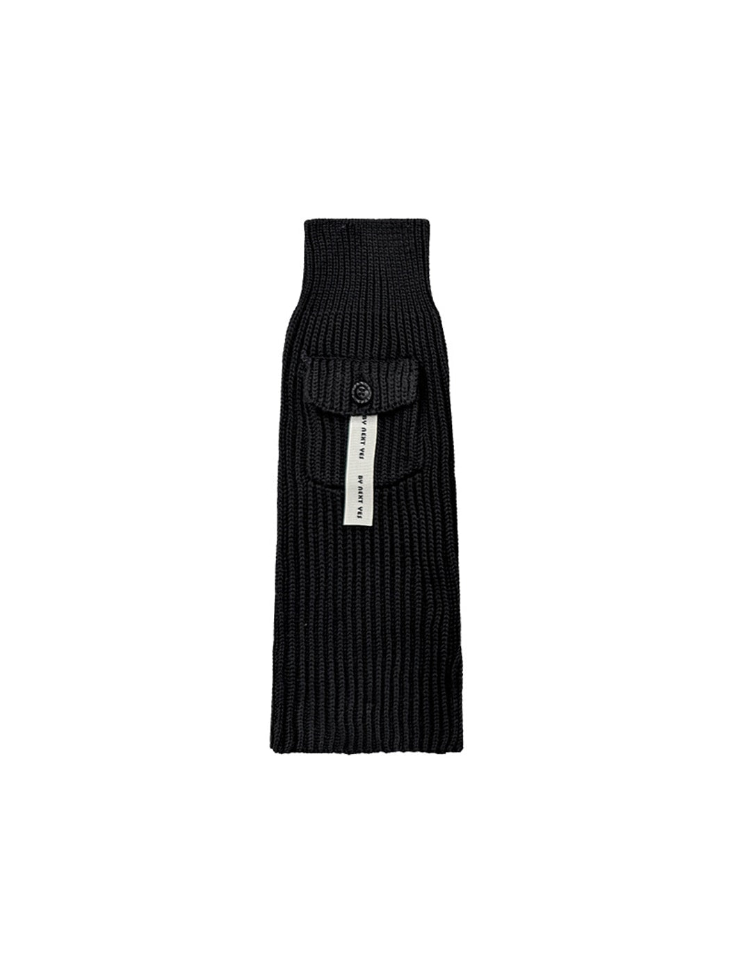 Cozyra - Slit Hem Solid Knit Women's Leg Warmers
