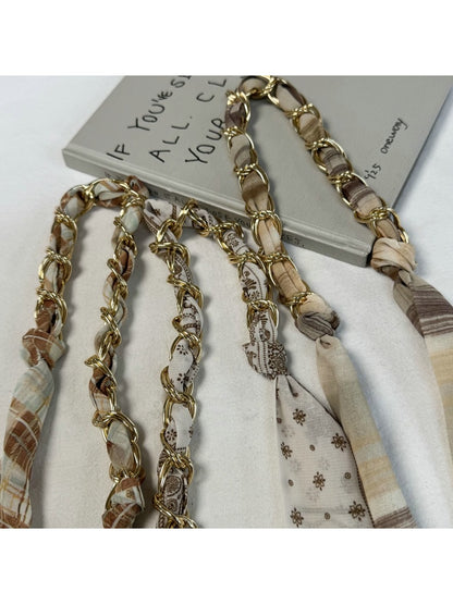 Scarvii - Chic Patterned Fashion Narrow Scarf