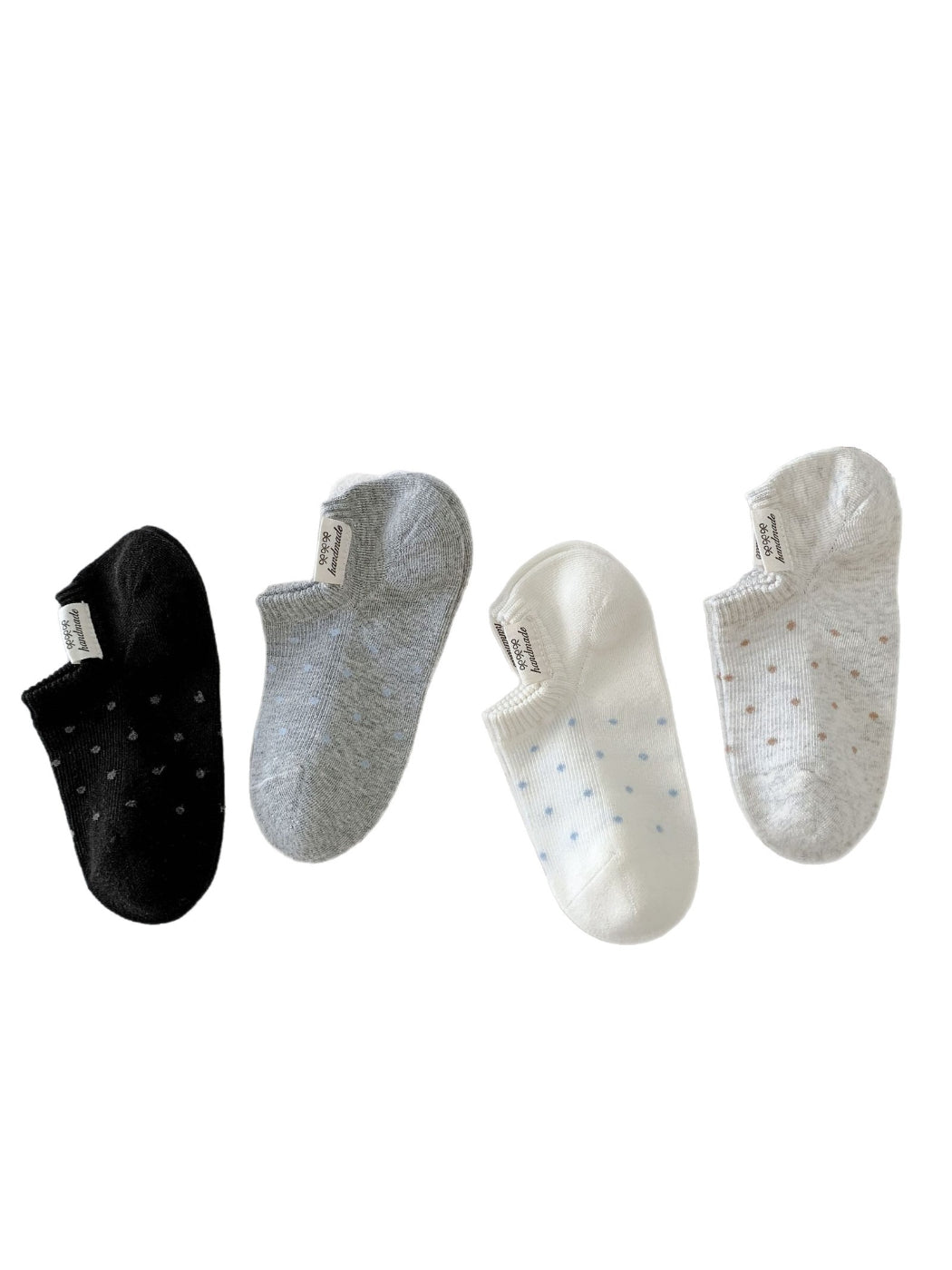 Rufia Dot Pattern No Show Socks product image