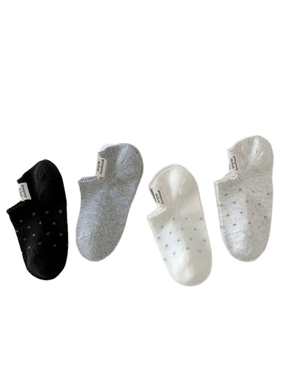 Rufia Dot Pattern No Show Socks product image