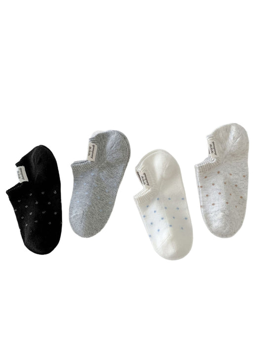 Rufia Dot Pattern No Show Socks product image
