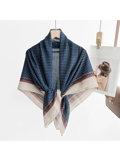 Scarvii - Diamond Pattern Square Scarf