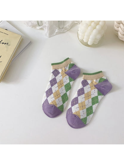 Rufia - Diamond Floral Ankle Socks product image 7