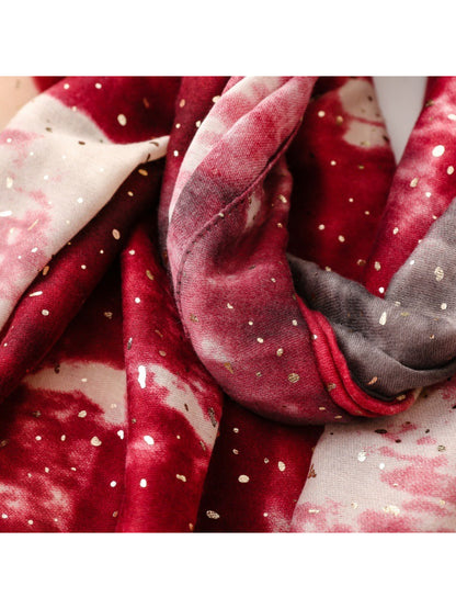 Scarvii - Abstract Wash Texture Soft Scarf