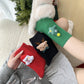 Rufia - Christmas Cartoon Pattern Mid-Calf Socks
