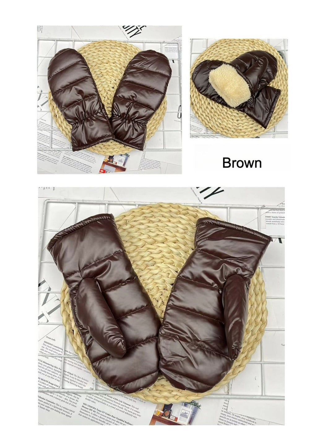 Gloving - No-wash Down-alternative Waterproof & Windproof Mittens
