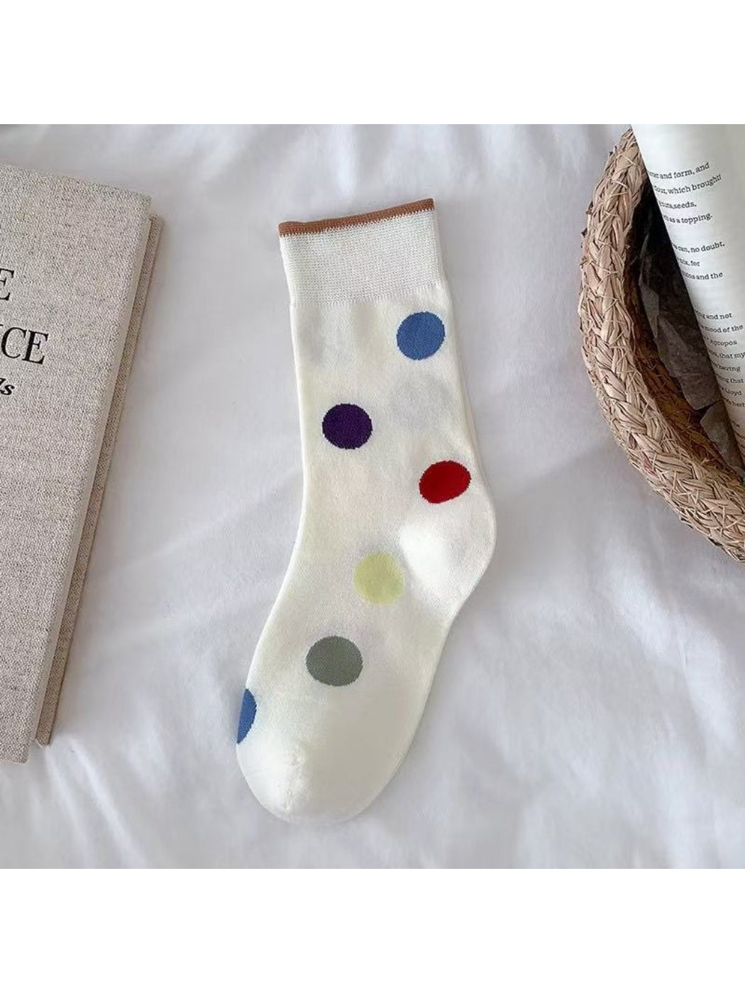 Rufia - Colorful Polka Dot Crew Socks product image 2