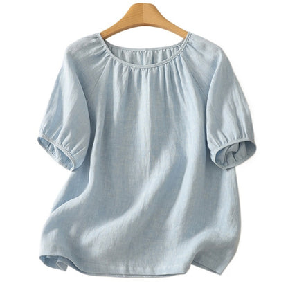 Crosa - Loose Open-Knit Blouse