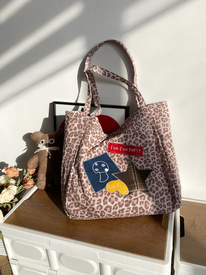 Top view of Cosbai street style carry bag with open and spacious interior