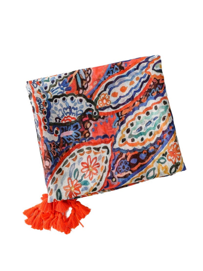 Scarvii - Bohemian Paisley Travel Scarf for Women