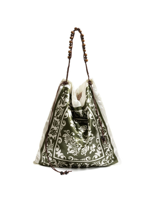 Cosbai - Boho Floral & Plant Shoulder Bag - Spacious & Stylish