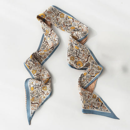 Scarvii - Colorful Print Neck Scarf - British & Classic