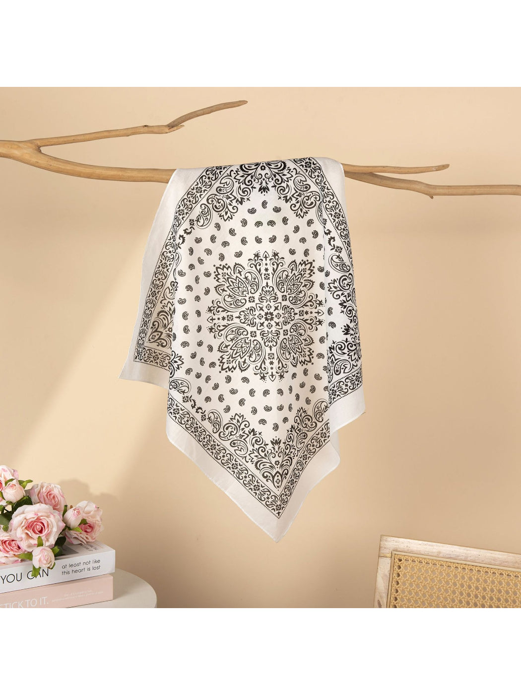 Scarvii - Everyday Paisley Square Scarf