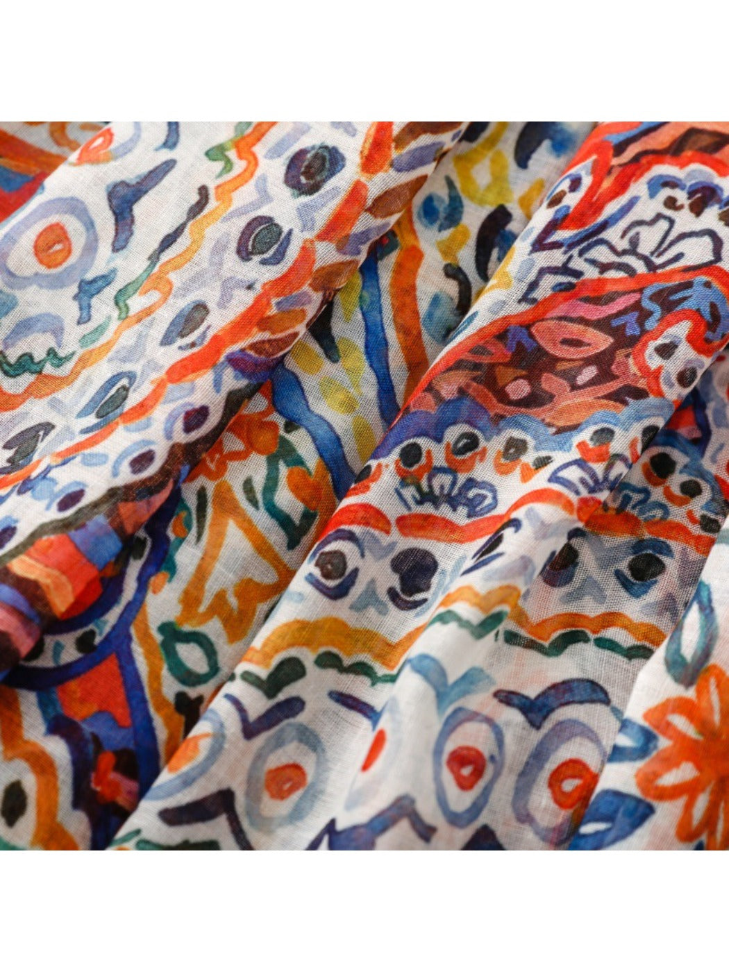 Scarvii - Bohemian Paisley Travel Scarf for Women