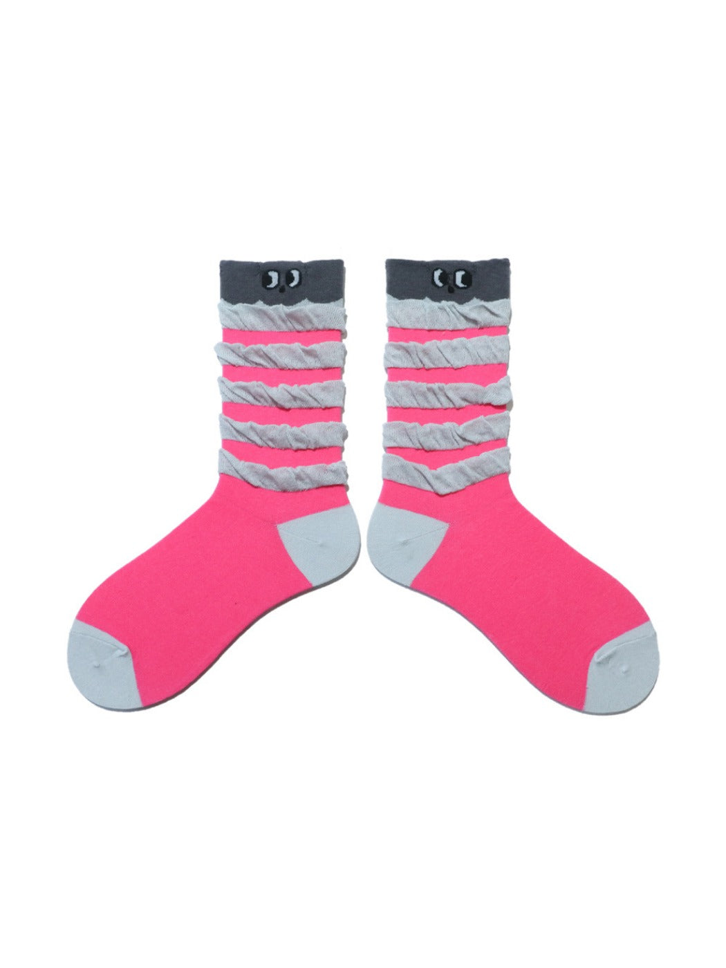 Rufia - Playful Colorful Character Crew Socks