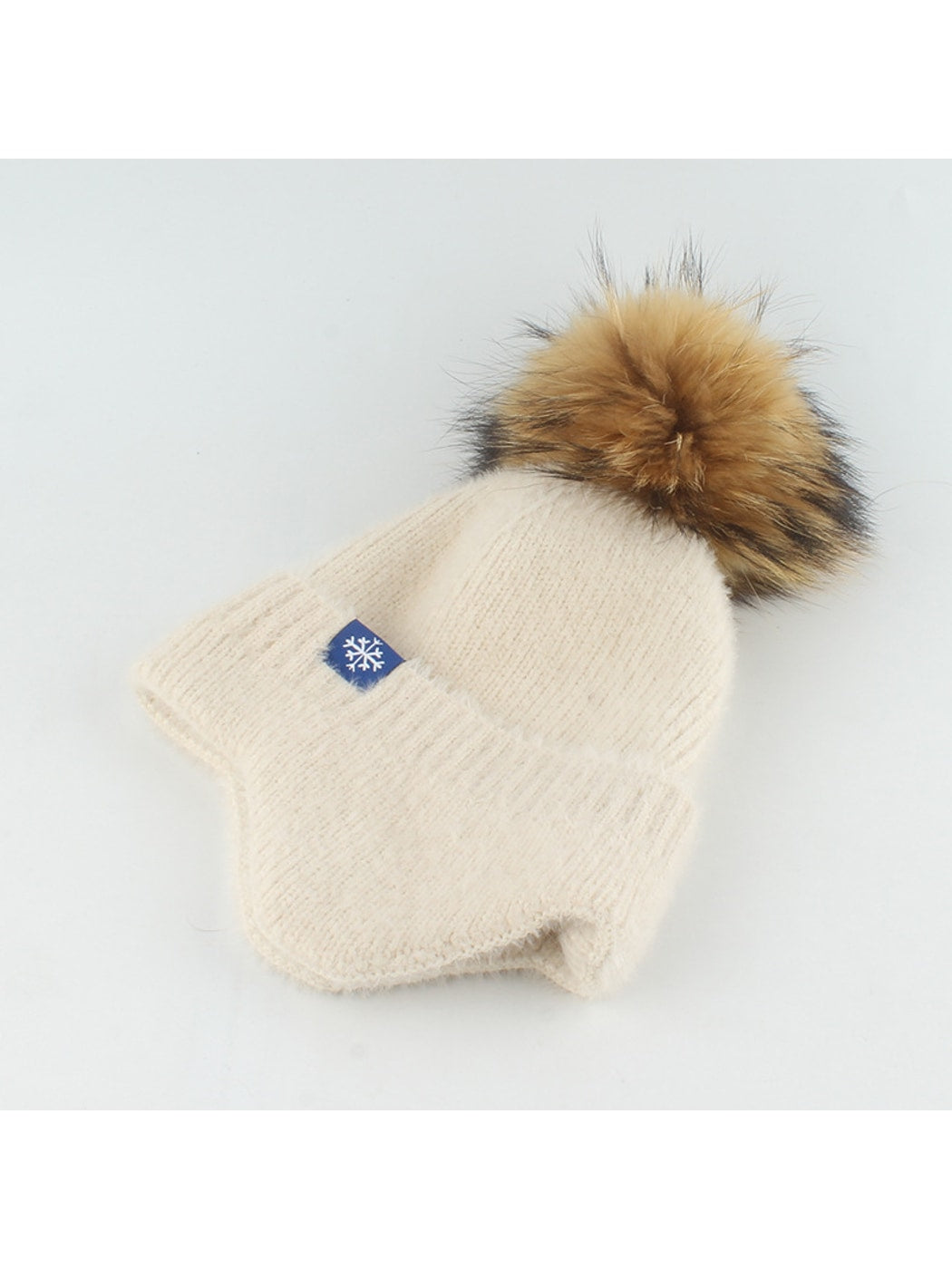 Haila - Simple Brimless Ear Coverage Knit Beanie