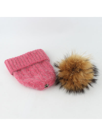 Haila - Thickened Ribbed Cuff Winter Knit Beanie