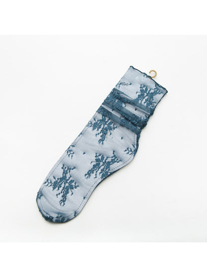 Rufia - Romantic Sheer Lace Crew Socks product image 7