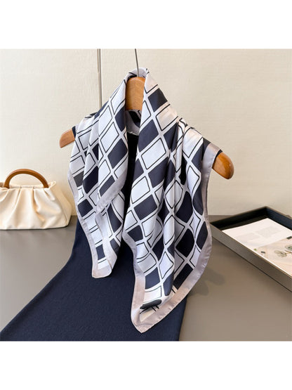 Scarvii - Geometric Block Square Scarf