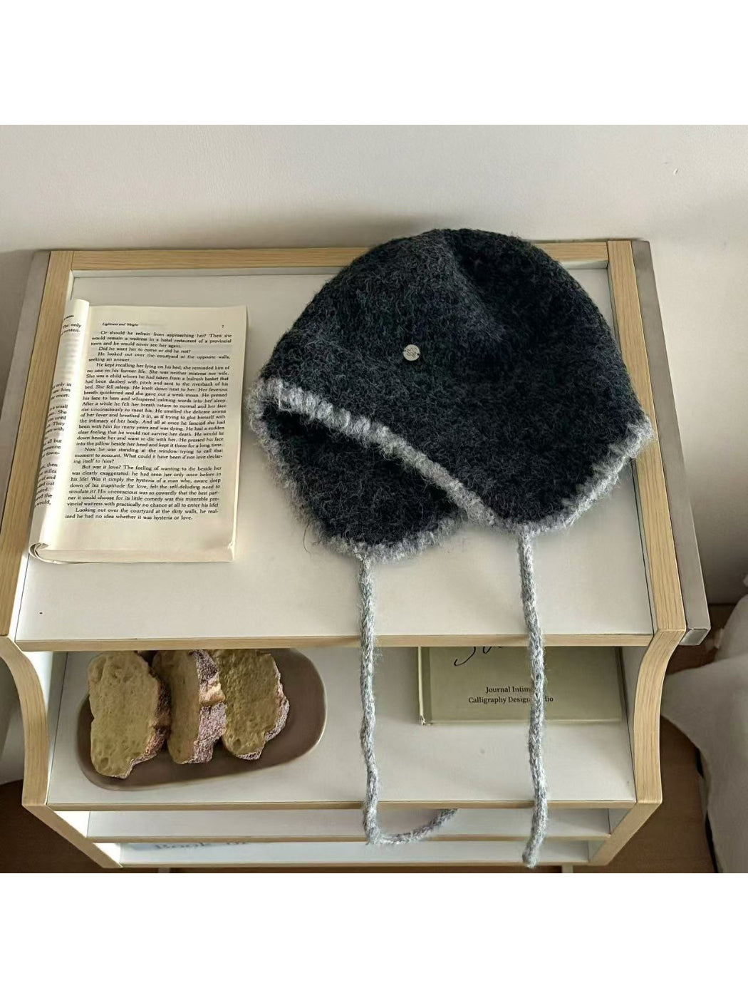 Haila - Fuzzy Patchwork Winter Beanie