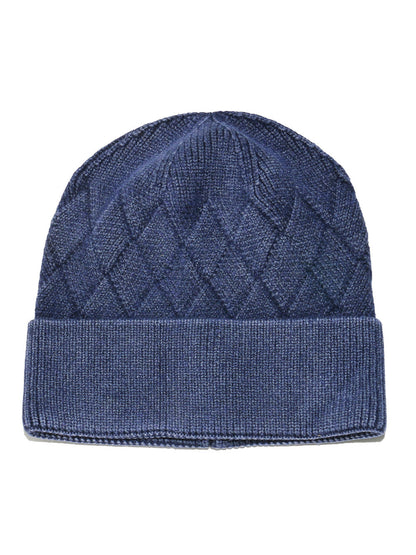 Haila Diamond Pattern Knit Beanie