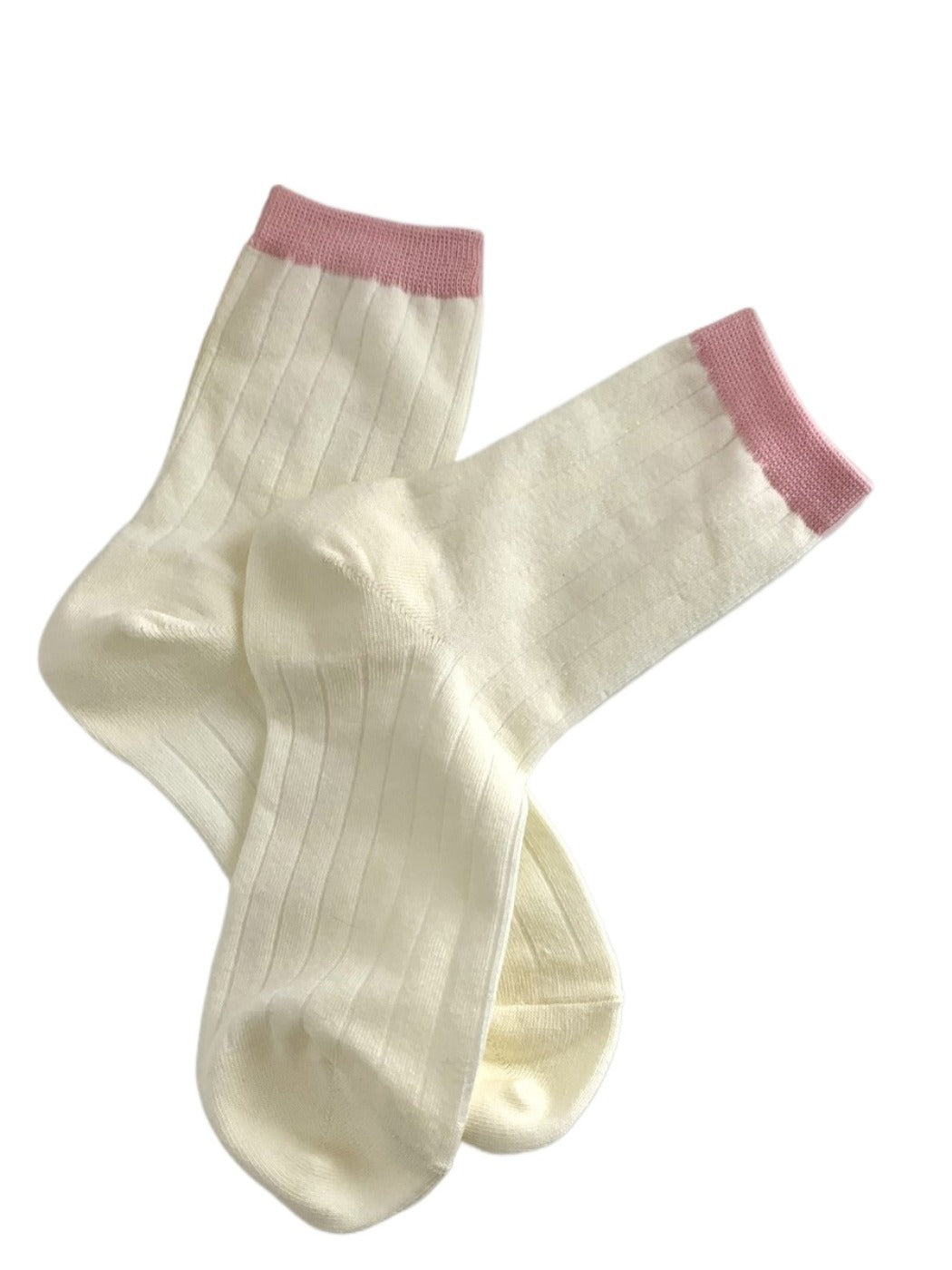 Rufia - Macaron-Colored Mid-Calf Socks - Sweet & Simple