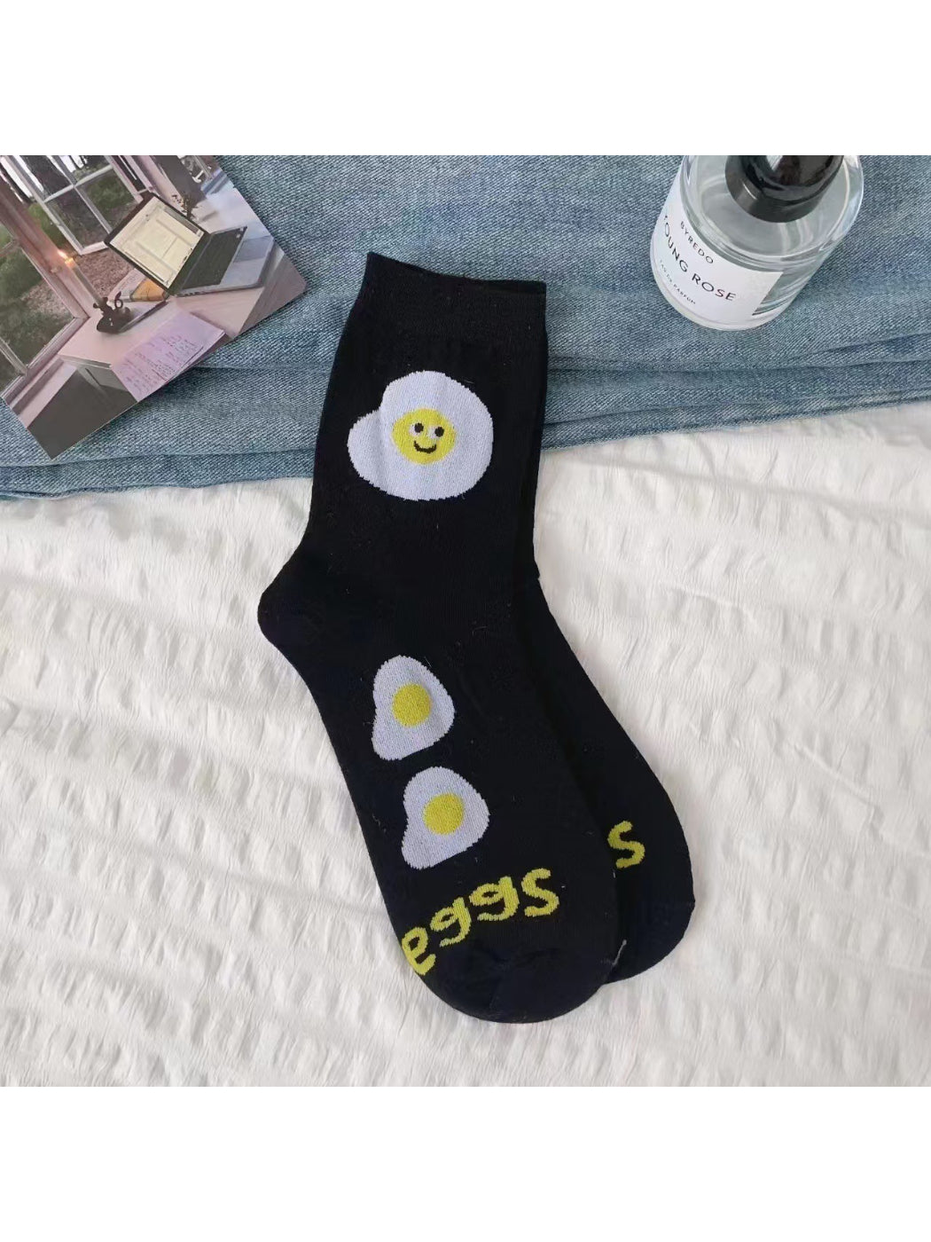 Rufia - Happy Snack Icons Crew Socks