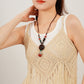 Bauai - Boho Beaded Statement Necklace - Vintage & Bold