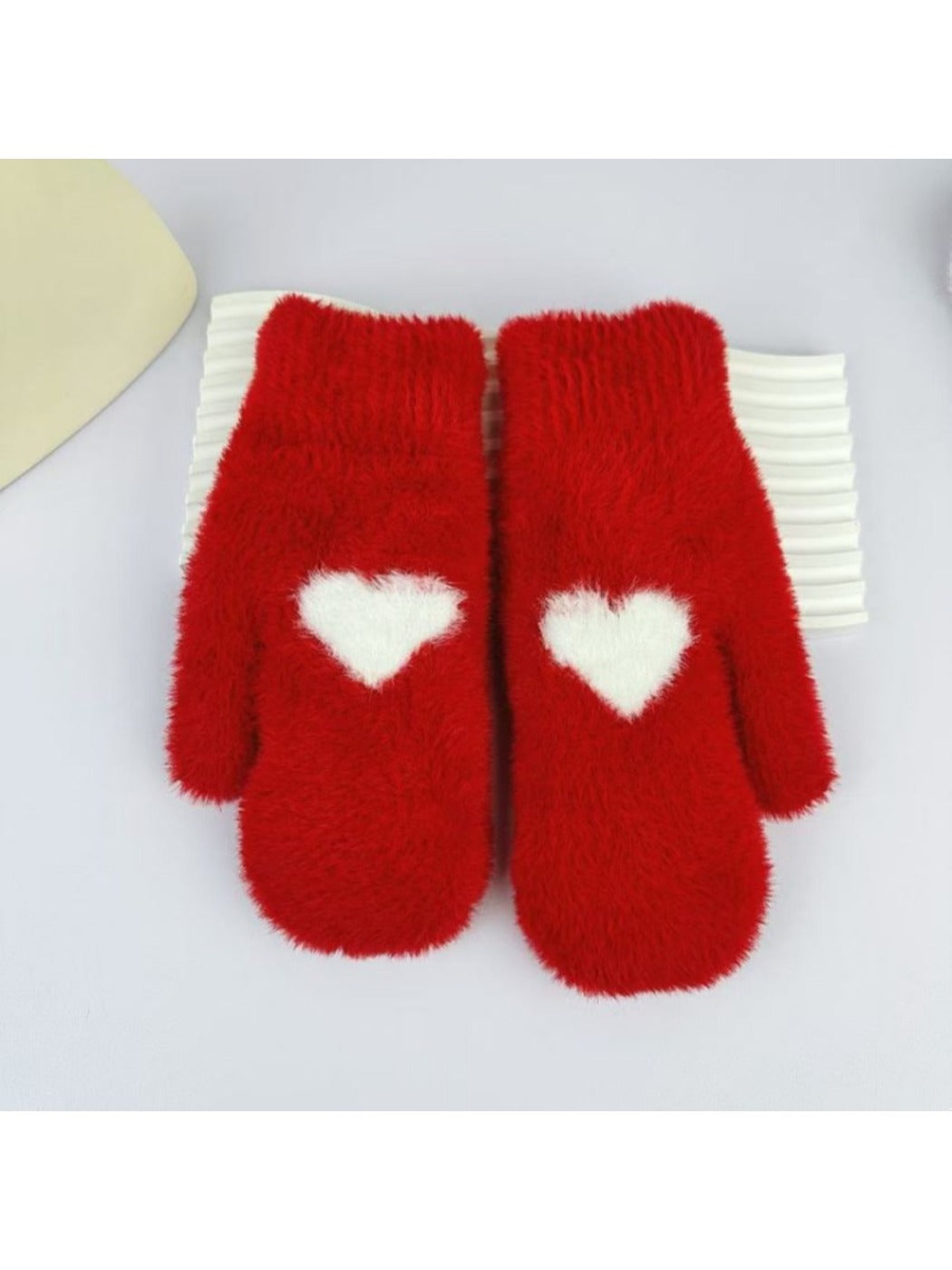Gloving – Heart Pattern Full-Finger Winter Gloves