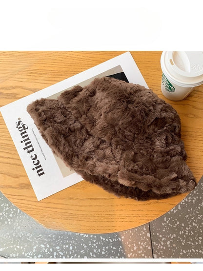 Haila - Soft Fuzzy Winter Bucket Hat