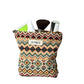 Cosbai - Boho Chic Clutch Makeup Bag With Zipper