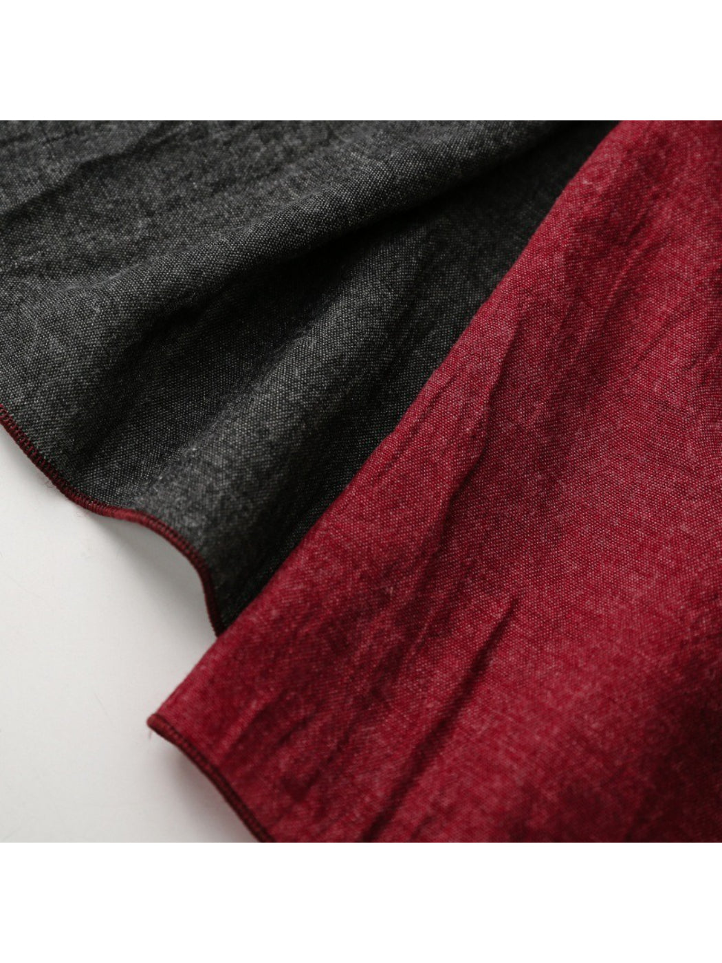 Scarvii - Contrast Panel Soft Drape Everyday Scarf
