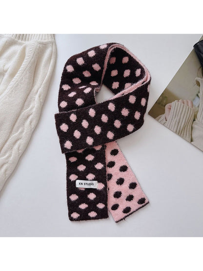 Scarvii - Reversible Soft Dot Scarf