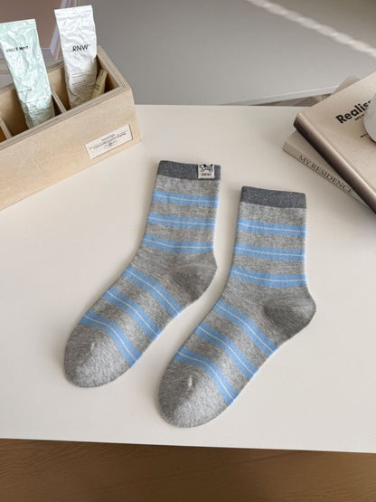 Rufia - Playful Stripe Crew Socks product image 6
