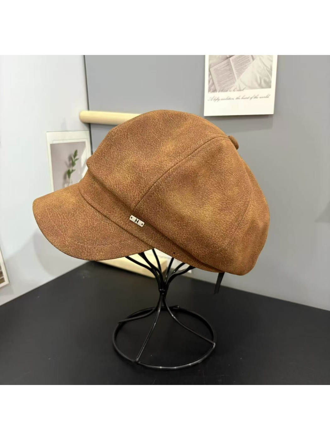 Haila - Vintage British‑Style Beret Hat