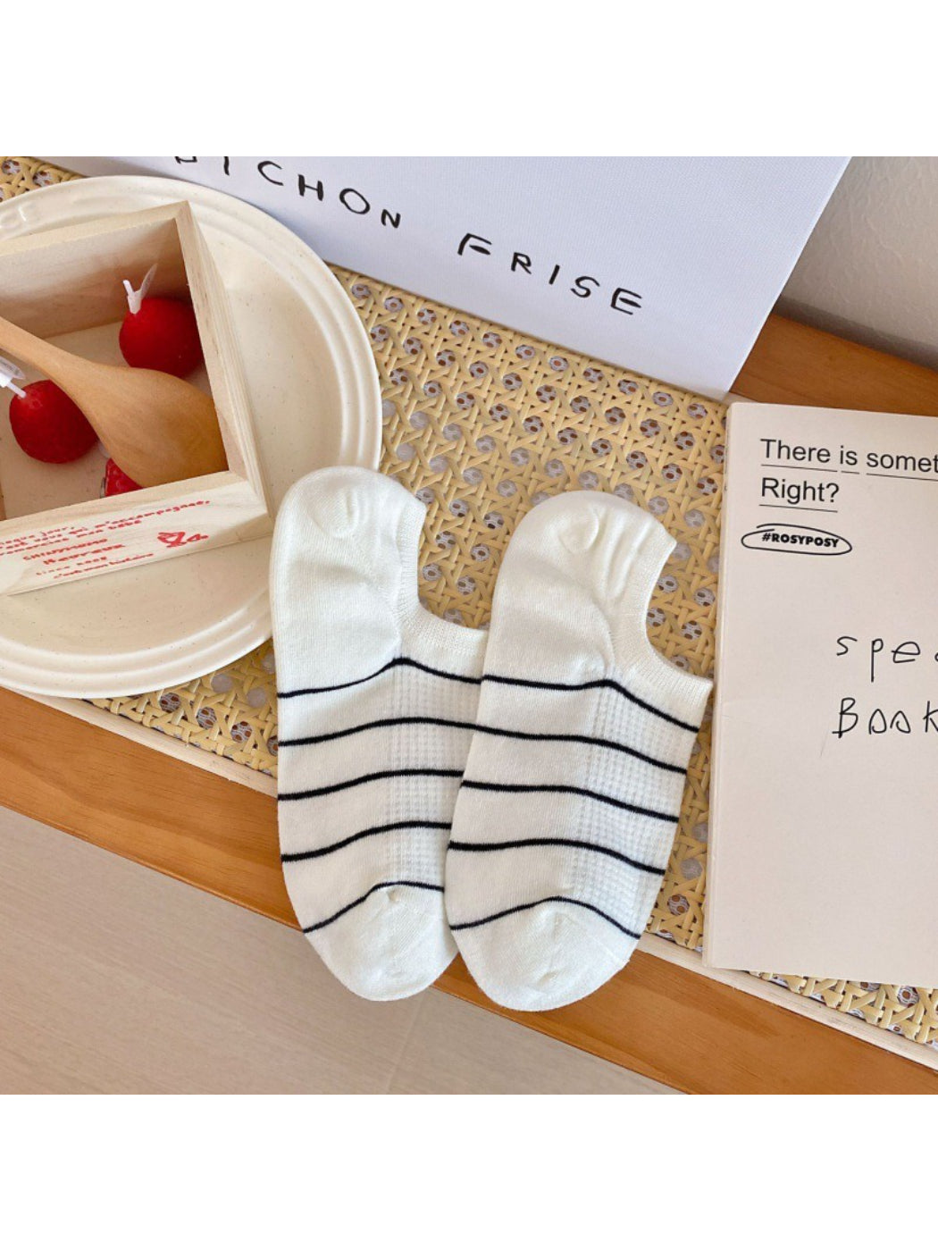 Rufia - Cute Cherry Low Cut Socks