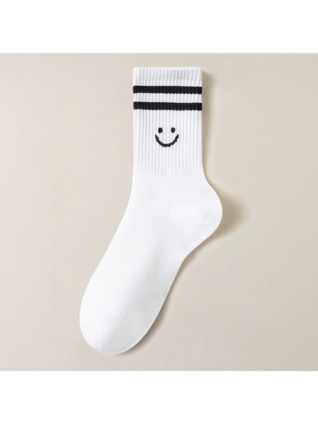 Rufia - Smiley Face Stripe Crew Socks product image 5