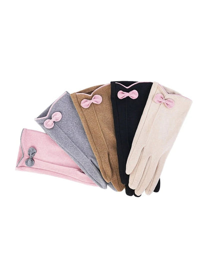 Gloving Pink Touch Screen Winter Gloves