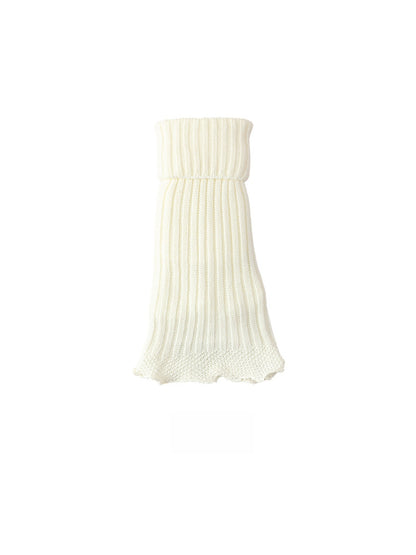 Cozyra - Mid-Calf Solid Color Knit Leg Warmer