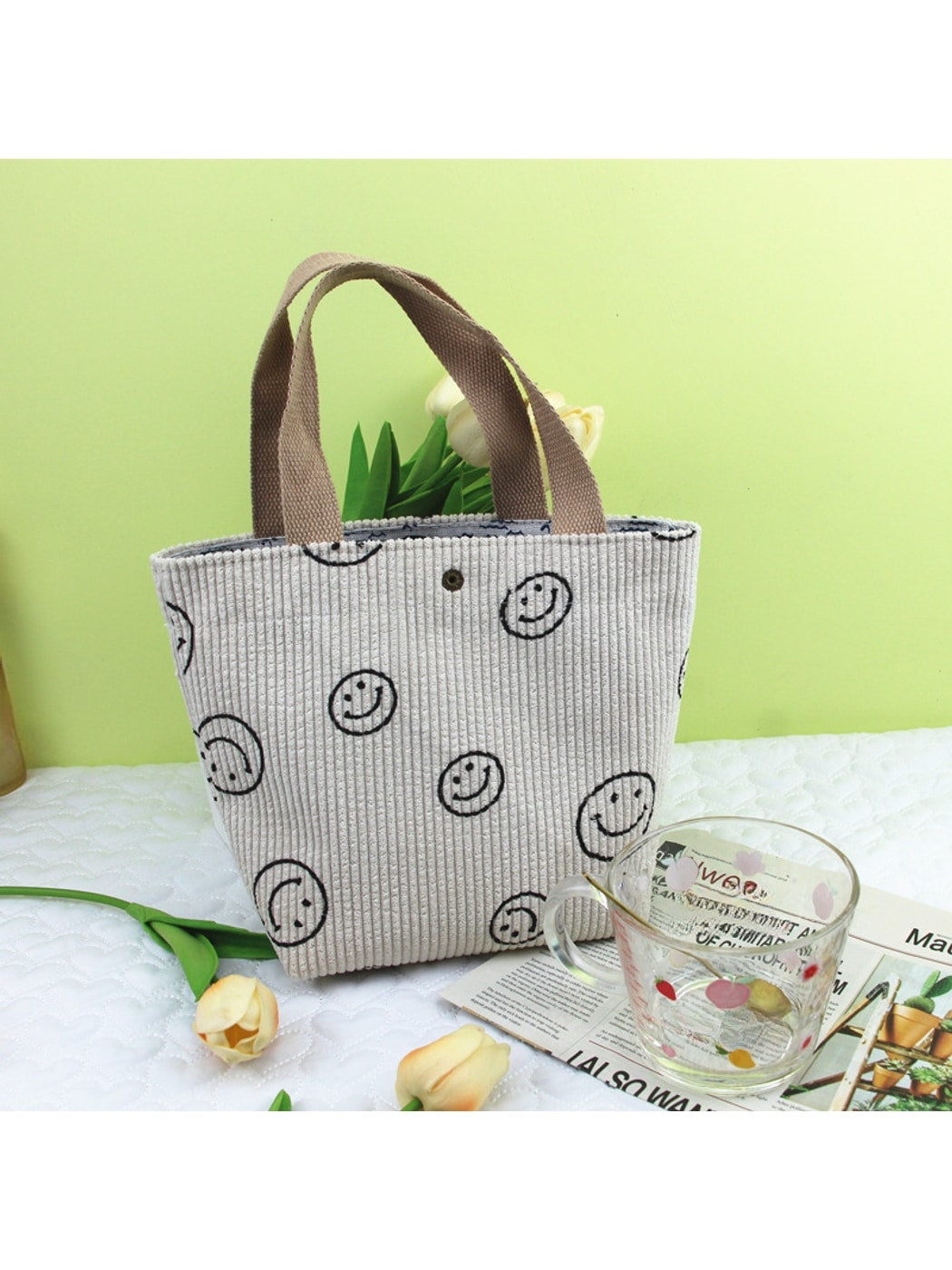 Cosbai - Soft Hand-Carry Printed Pattern Bag