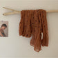 Scarvii - Vintage Crinkle Textured Scarf Shawl with Paisley Print