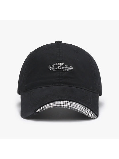 Haila - Adjustable Letter Embroidered Baseball Cap