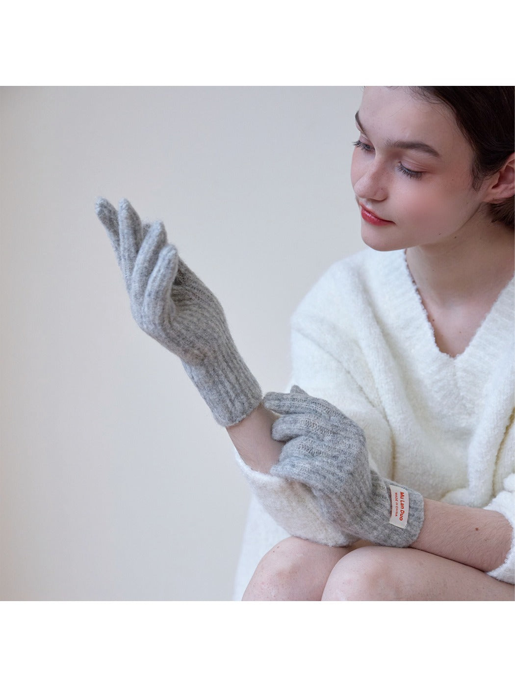 Gloving - Women's Soft Plush Gloves with Touchscreen